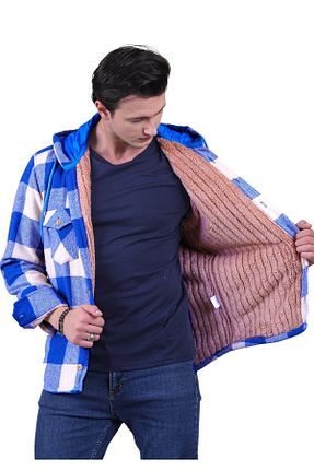 پیراهن آبی مردانه رگولار Exve Exclusive - کد 777713297