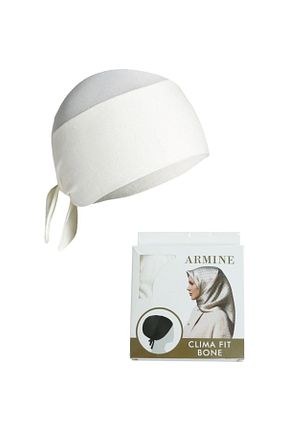کلاه شنای حجاب بژ زنانه Armine - کد 872925522