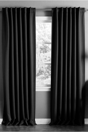 پرده زمینه مشکی قابل شستشو OnyxHome - کد 858950844