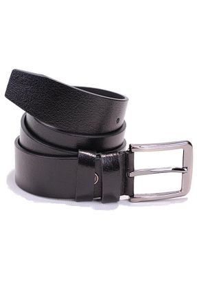 کمربند مشکی مردانه چرم خالص DAGOSTER - کد 869959030