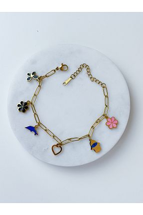 دستبند استیل (فولاد) متالیک استیل (فولاد) CHARMLUCKY - کد 872945003