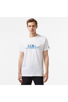تیشرت سفید مردانه رگولار Nautica - کد 850459254