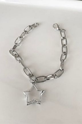 دستبند جواهر طوسی زنانه زیرکن Saint Charmes - کد 872966371