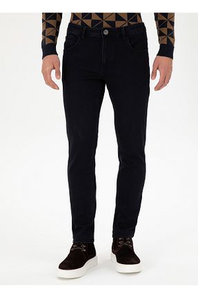شلوار جین مشکی مردانه پاچه ساده U.S. Polo Assn. - کد 872980243