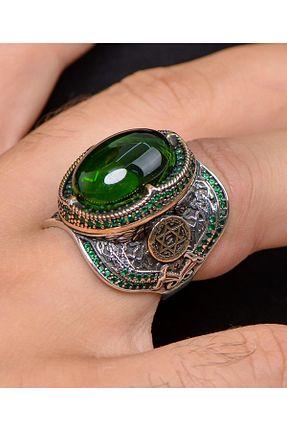 انگشتر نقره مردانه زیرکن Prestige - کد 744140202