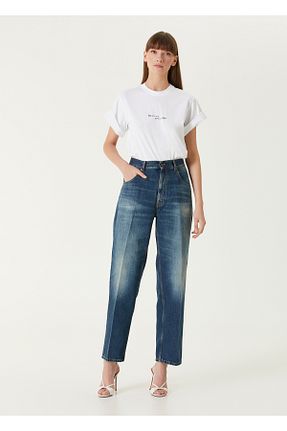 شلوار بژ زنانه پاچه لوله تفنگی Victoria Beckham - کد 873004434