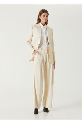 شلوار بژ زنانه کتان Helmut Lang - کد 873003018