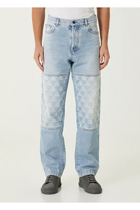 شلوار بژ زنانه پاچه لوله تفنگی Marcelo Burlon - کد 873012311