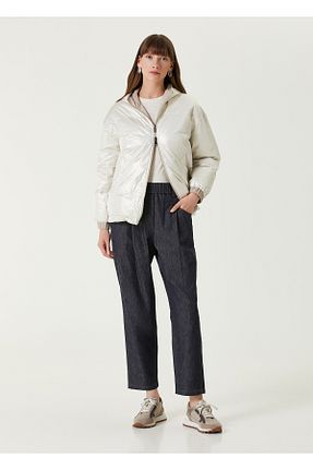 شلوار بژ زنانه پنبه ای Brunello Cucinelli - کد 873010709