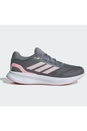 کفش اسنیکر طوسی زنانه بند دار adidas - کد 828497954