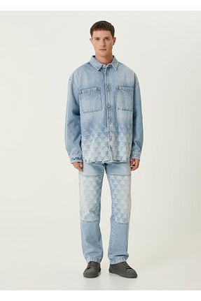 شلوار بژ زنانه پاچه لوله تفنگی Marcelo Burlon - کد 873012311