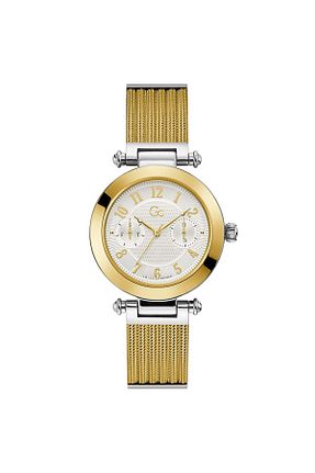 ساعت مچی طلائی زنانه 31-35 میلی متر Guess Collection - کد 217729388