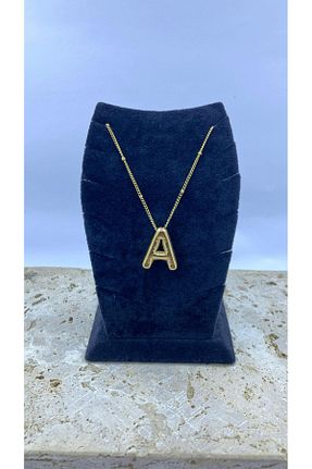 گردنبند استیل ( فولاد ) زرد زنانه استیل (فولاد) Miracle Jewelry - کد 873091213