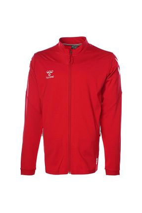 سوئیشرت قرمز مردانه ساده hummel - کد 830956365
