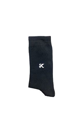 جوراب مشکی مردانه پنبه - الاستین KAYSSOCK - کد 806613128