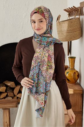 شال صورتی زنانه ابریشم Modakaşmir - کد 873124137