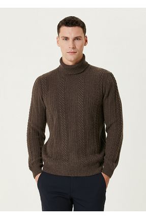 پلیور بژ زنانه Jakarlı Corneliani - کد 873117808