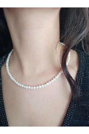 گردنبند مروارید بژ مروارید آب شیرین Mudita Tasarım - کد 873122056