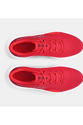 کفش اسنیکر قرمز مردانه بند دار Under Armour - کد 873168874