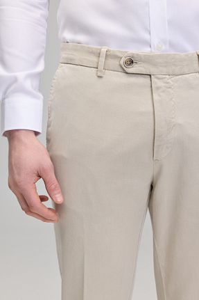 شلوار بژ مردانه الاستین BROOKS BROTHERS - کد 873170722