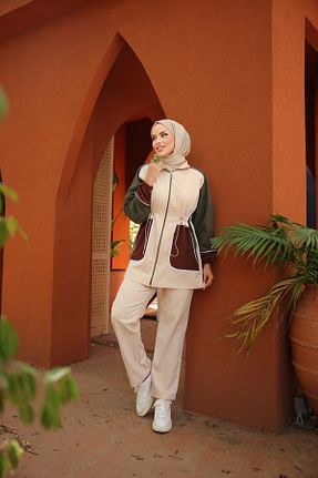 ست گرمکن حجاب رنگی زنانه رگولار Wovi Moda - کد 851762575
