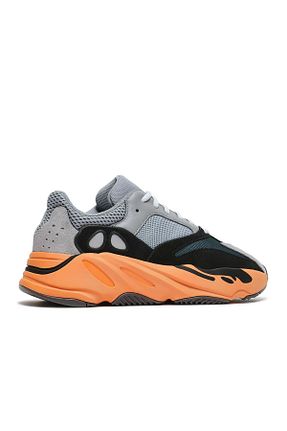 کفش اسنیکر نارنجی زنانه بند دار adidas - کد 871654536