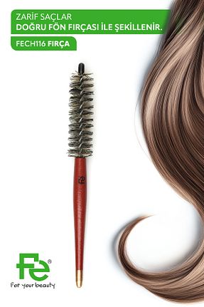 برس و شانه مو نارنجی Fe - کد 4137135