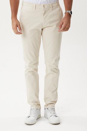 شلوار جین نباتی مردانه پاچه تنگ Twister Jeans - کد 865262273