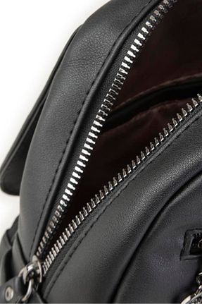کوله پشتی مشکی زنانه سایز متوسط Nas Bag - کد 793843029