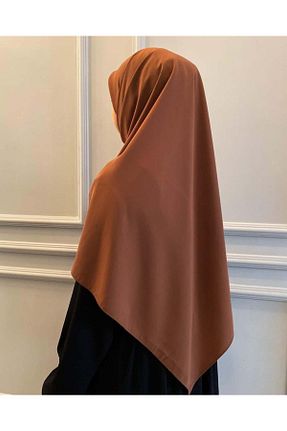 شال قهوه ای زنانه پلی استر ANDE - کد 871338853