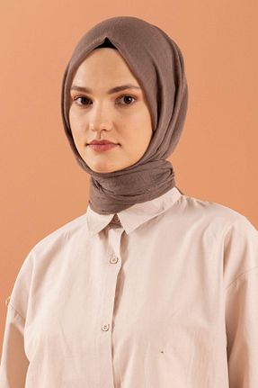 شال بژ زنانه پلی استر JAWEL - کد 772108733