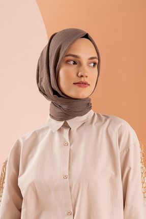 شال بژ زنانه پلی استر JAWEL - کد 772108733