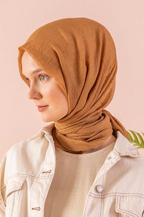 شال زرد زنانه پلی استر JAWEL - کد 771677581