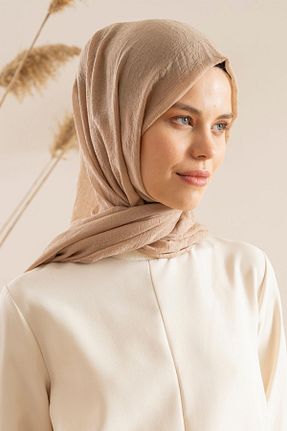 شال بژ زنانه پلی استر JAWEL - کد 771678446