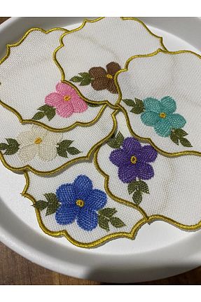 دستمال مهمانی سفید Hardin - کد 867812633