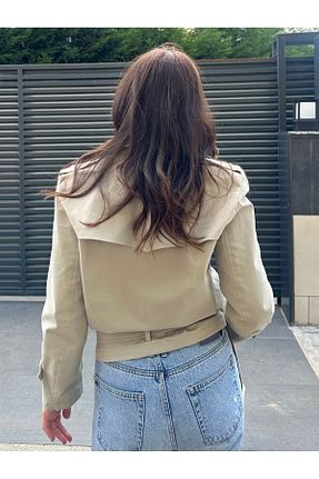 ترنچکت بژ زنانه پنبه ای missşuşivibe - کد 859913652
