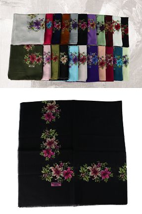 روسری رنگی %100 پنبه 8 renk özgüreller istanbul - کد 871371177