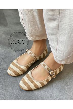 بابت بژ زنانه چرم مصنوعی Zuum - کد 301656258