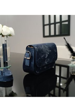کیف دستی سرمه ای زنانه سایز متوسط KIBBAG - کد 871554836