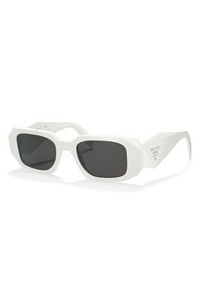 عینک آفتابی سفید زنانه UV400 Prada - کد 158532589