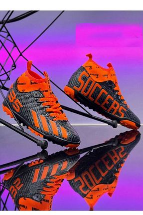 کفش فوتبال چمن مصنوعی مشکی زنانه پلاستیک AlbiShoes - کد 864727789