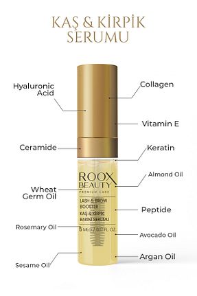 سرم ابرو و پلک Roox Beauty - کد 871362965