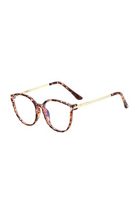 عینک محافظ نور آبی رنگی زنانه پلاستیک Toz Vintage - کد 871400052