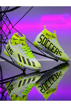 کفش فوتبال چمن مصنوعی سفید زنانه پلاستیک AlbiShoes - کد 864727661