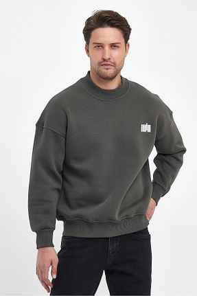 سوئیشرت طوسی مردانه ساده MAXIMILLIAN - کد 871405756