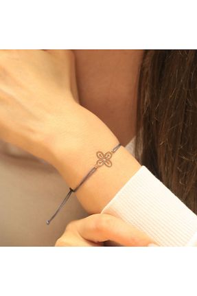 دستبند طلا طلائی زنانه 14 عیار Ariş - کد 871411823