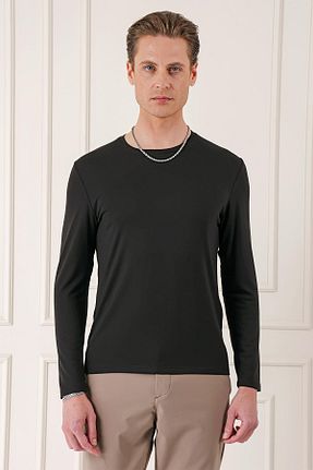 تیشرت قهوه ای مردانه اسلیم فیت Efor - کد 872429386