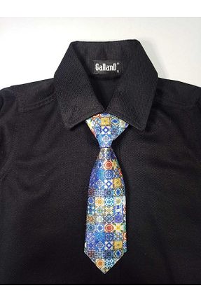 کراوات رنگی بچه گانه پلی استر GallanD - کد 871524158