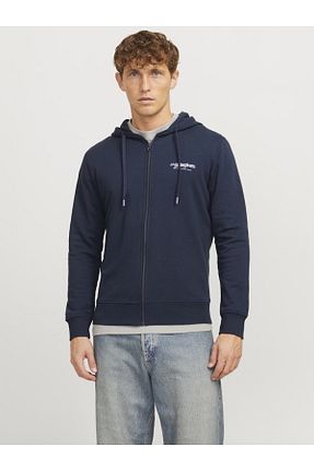 رویه سرمه ای مردانه پنبه - الاستین Jack & Jones - کد 871469413