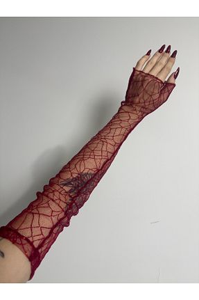 دستکش زرشکی زنانه DarkellaStore - کد 871469985